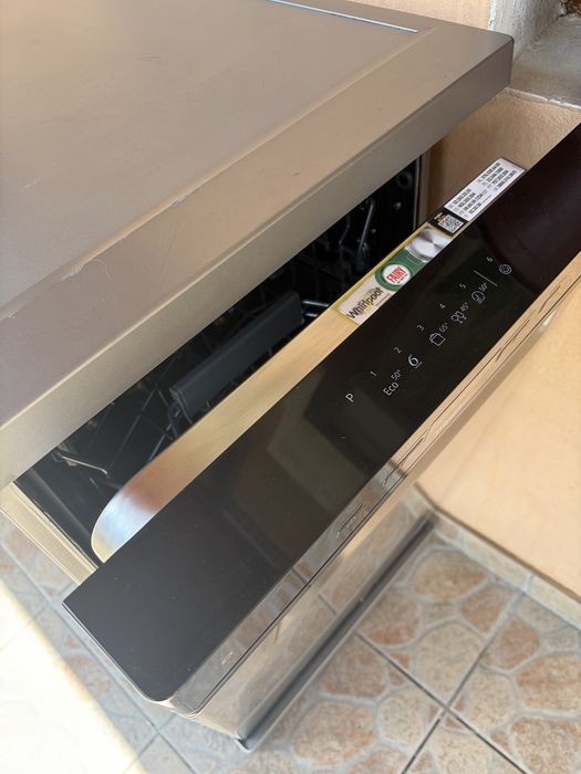 Masina de spalat vase WHIRLPOOL WSFC 3M17 X, 10 seturi, 6 programe, 45cm