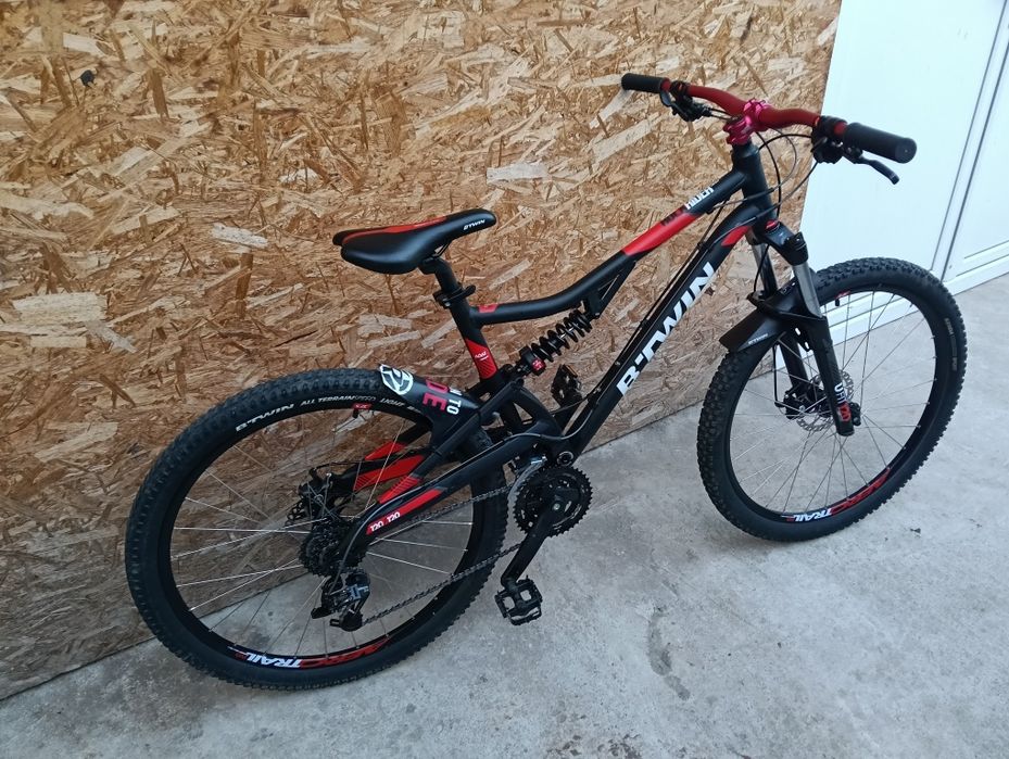 Bicicleta full suspension Rockrider 520S  27.5