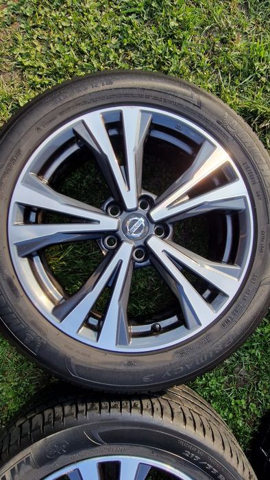 Roți vară Nissan Qashquai jante Al  R18,  X-Trail,  Murano  215 55 18