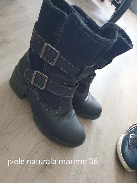 Ghete piele naturala
