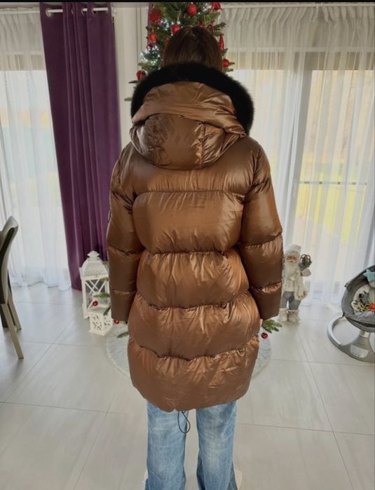 Geaca Flo & Clo cu blana de vulpe