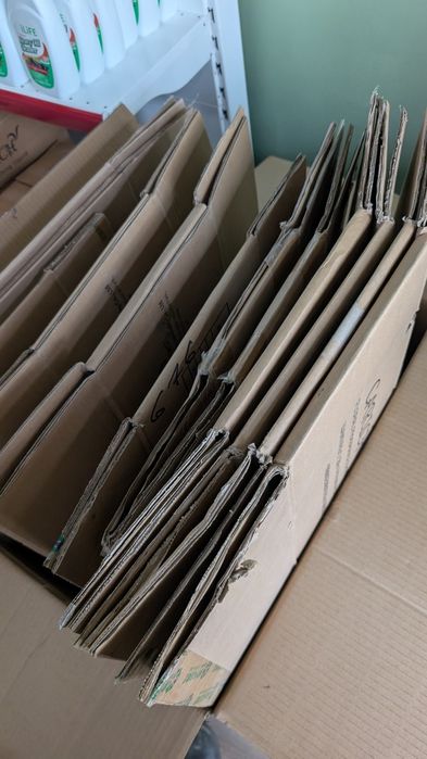 Коробки картонные бу для переезда