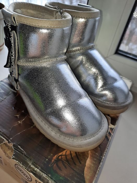 Натуральные зимние угги для девочки