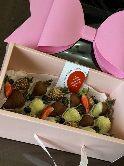 Клубника в шоколаде