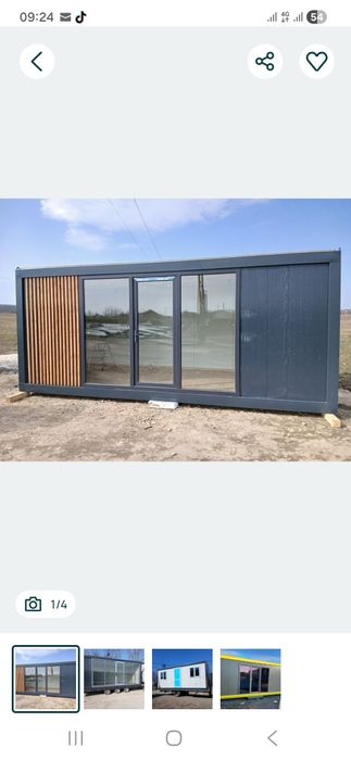 Vand containere modulare birou cafenea vestiar grup