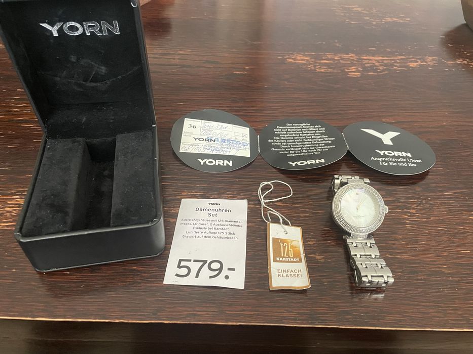 Ceas de damă YORN Limited Edition (93/125) – Cadran Sidef & Cristale