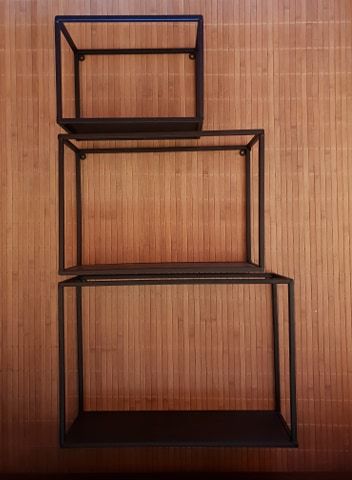 Set polite metalice / 3 buc. NOU