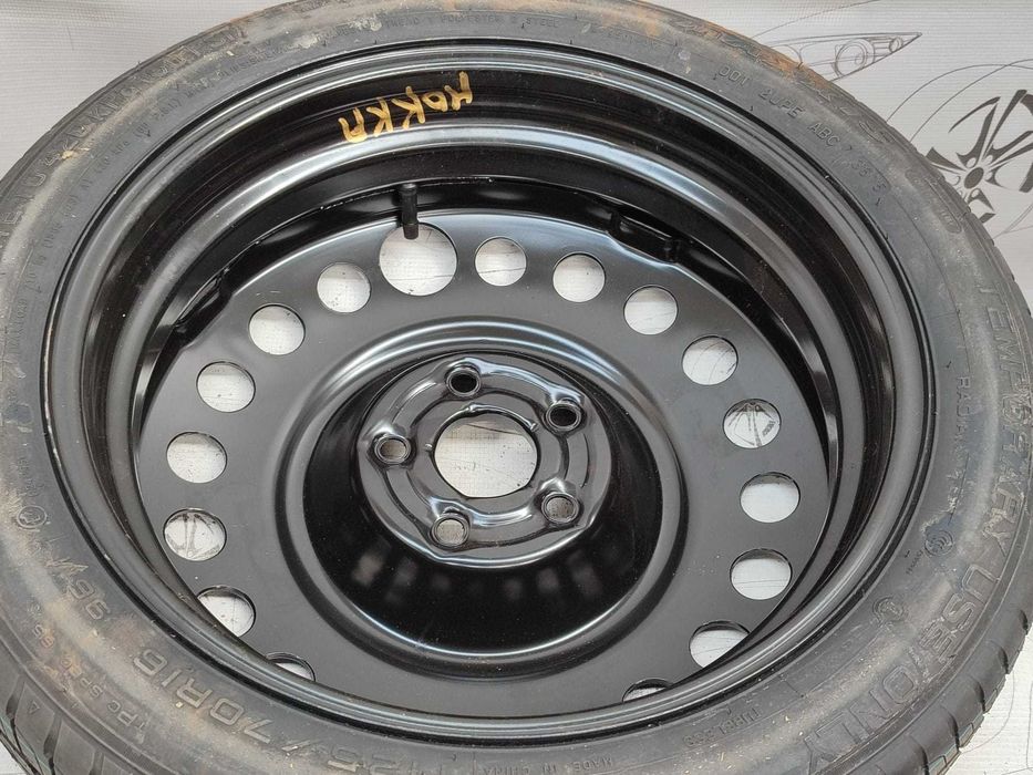 Roată de rezervă slim 5x105 T125/70 R16 DOT 3615 Opel Mokka (2012-2016) Cod:16X4TH2IS49 (3D)