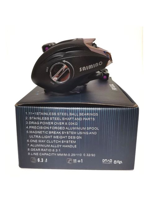 Mulineta Baitcast Wind Blade by SAIMINO  Baitcasting