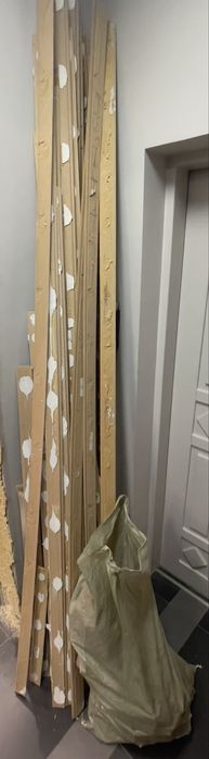 Плинтусы б/у, на дрова