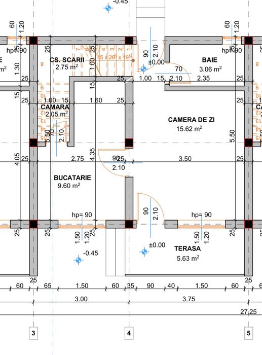 Casă P+1 la cheie | Ansamblu Rezidențial Privat | Zona Damila | 86 mp | 3 Dormitoare | 124.000 €