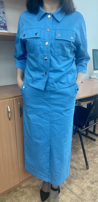 Двойка юбка пиджак