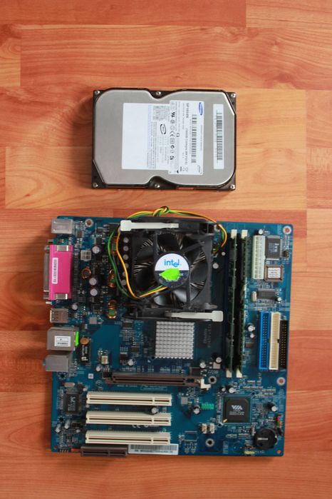 Kit retro PC socket 478 Intel Pentium 4 2.4Ghz/512Mb/160Ata