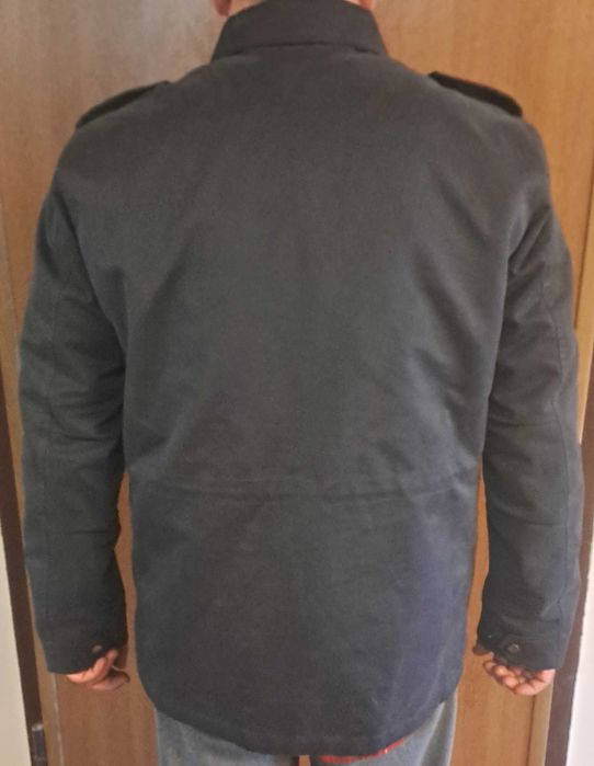 мъжко тъмно синьо яке Reserved XXL чисто ново, срещу вятър и дъжд