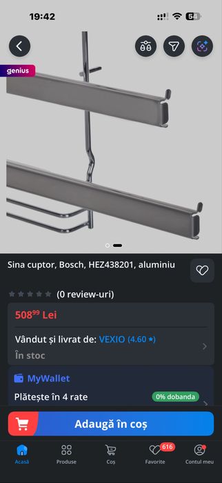 Sina cuptor Bosch