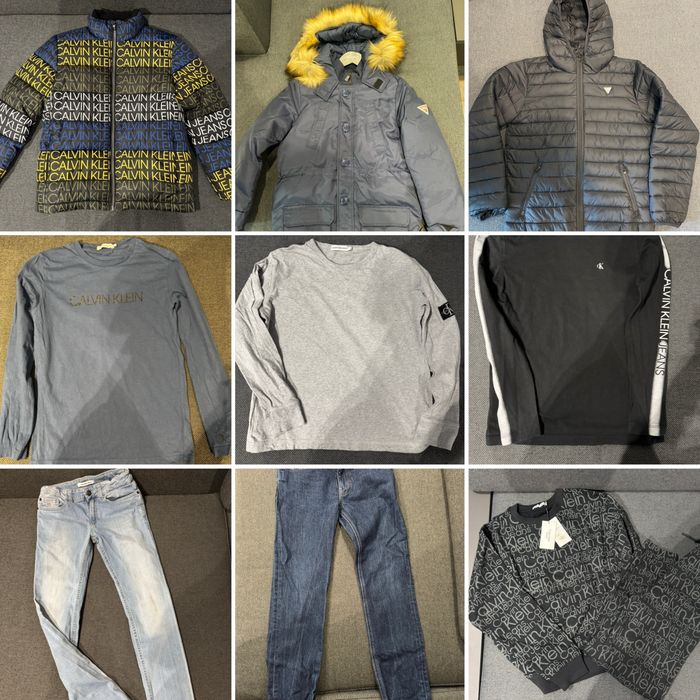 Дрехи за момче Calvin Klein, GUESS и Boss,размер