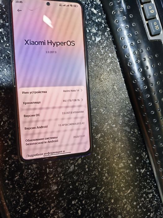 redmi note 14 128gb oynasi singan