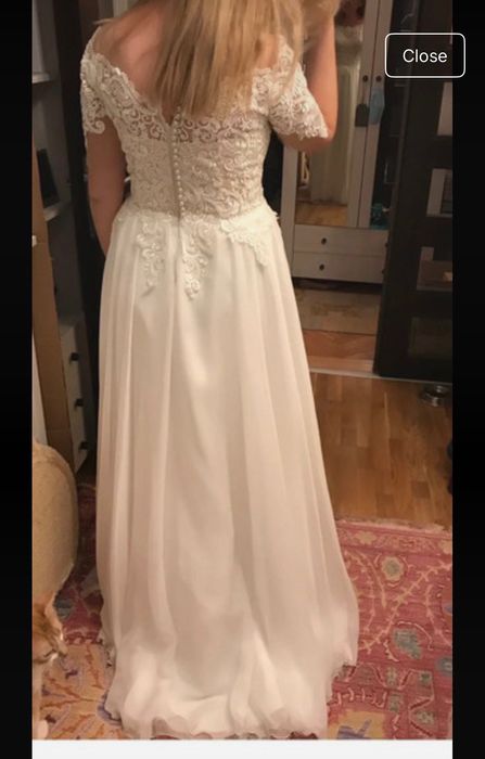 Rochie mireasa dantela