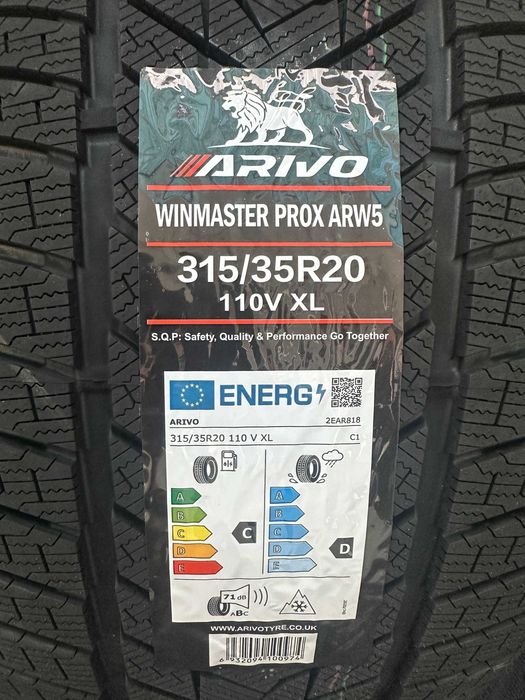 Нови зимни гуми ARIVO ARW 5 315/35R20 110V XL НОВ DOT БОРД 3153520