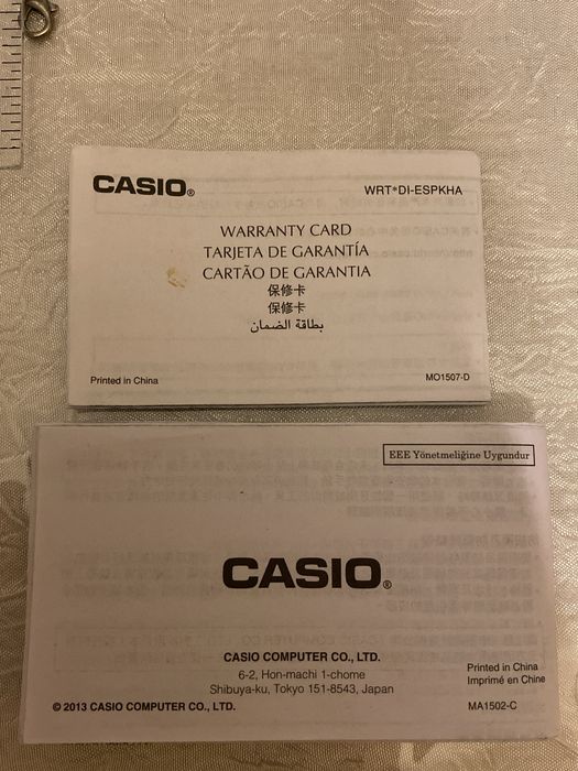 оригинальные часы Casio женские