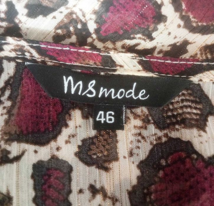 rochie lunga de voal animal print , M&mode , 46