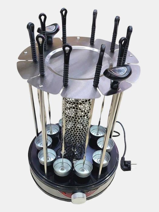 Электрическая шашлычница Osman OS-010 10 шампур.