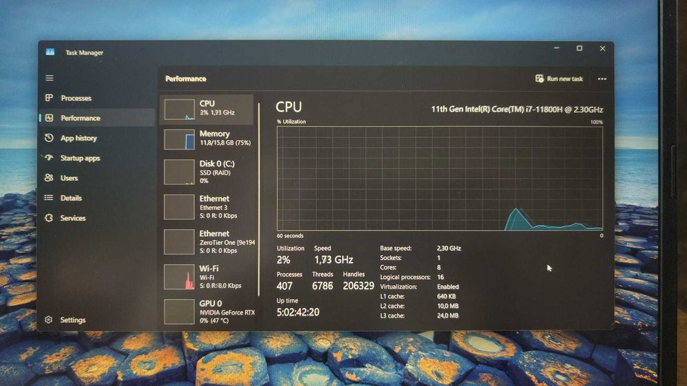 Acer Nitro 5 i7-11th , RTX 3050TI , 16GB Ram , 1 TB SSD , Ecran 144Hz
