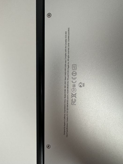 MacBook Air 13" (Mid 2012)