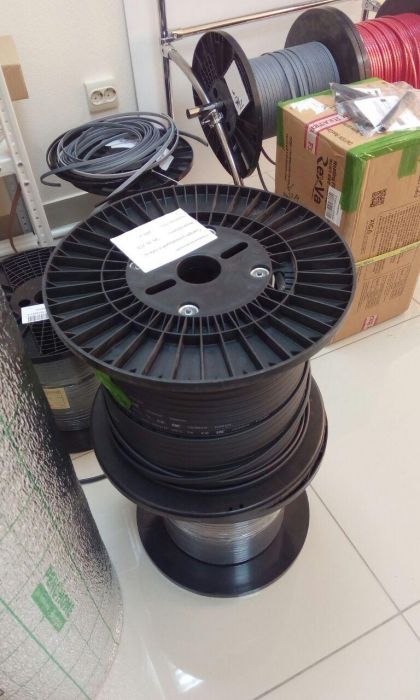 Греющий кабель. Монтаж.Обогрев.