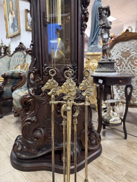 Set ustensile semineu din bronz