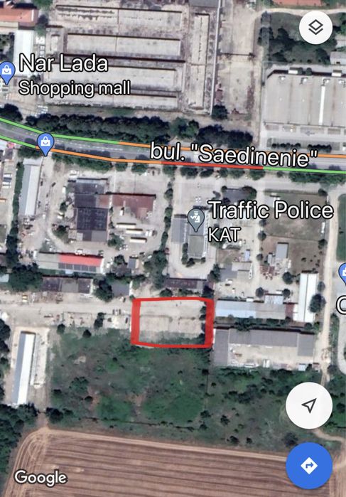 Продава се Парцел в Хасково, Промишлена зона - Изток - 1451 кв.м за 100 €/кв.м - Снимка #1