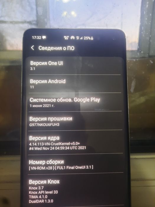 Самсунг 10s 11 версия