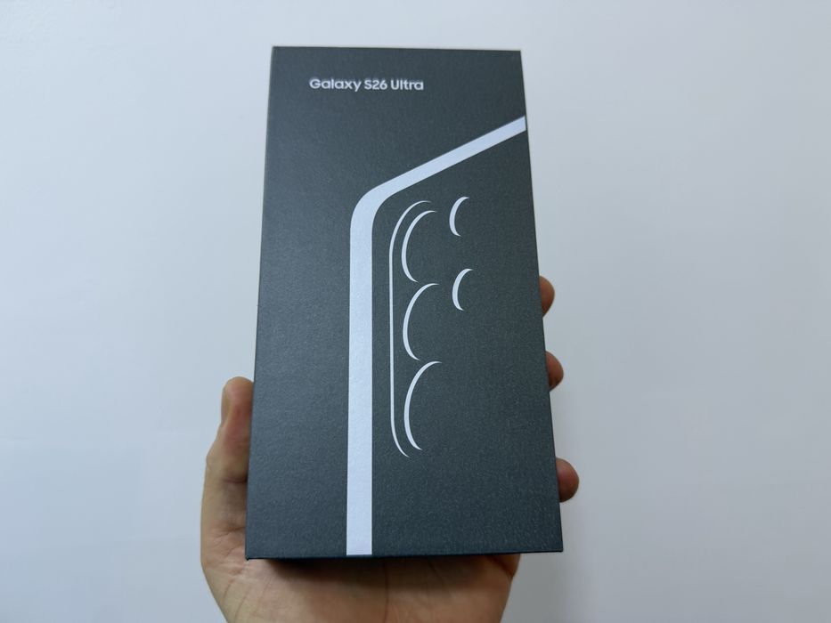 Samsung Galaxy S26 Ultra, 512 gb, 12 gb ram, Black, nou la cutie