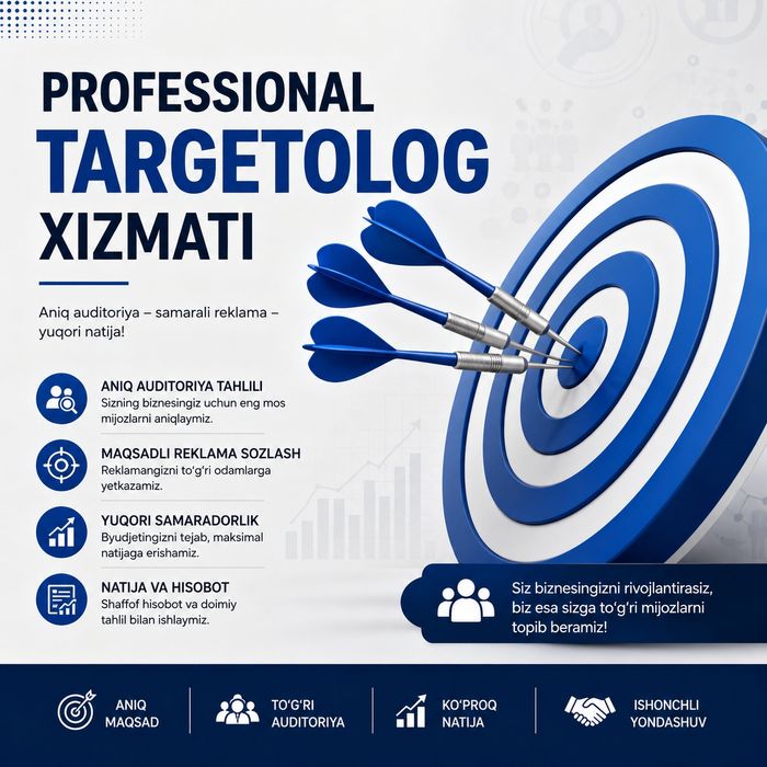 Targetolog Xizmati professional darajada