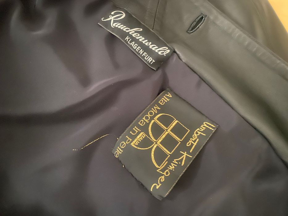 Дамско манто от естествена кожа