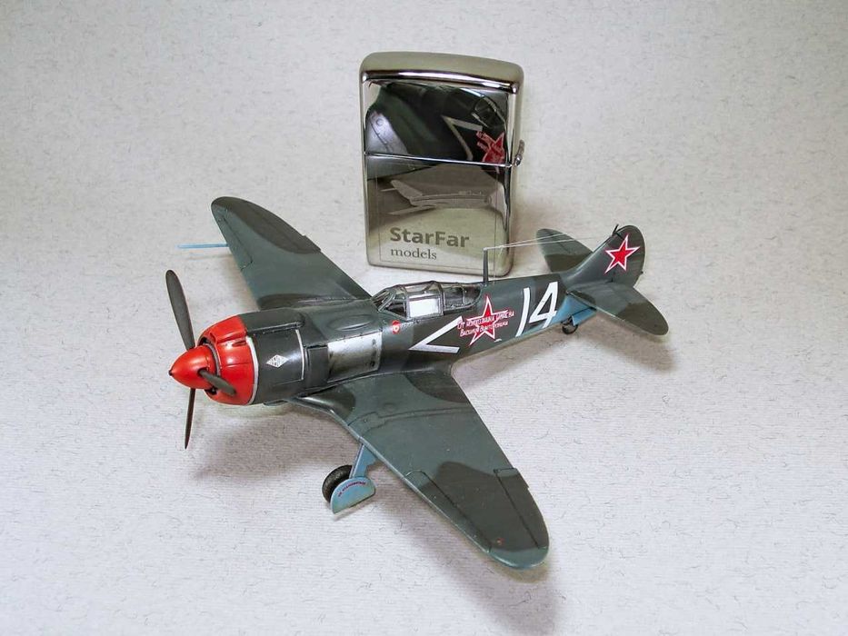 Сборная модель самолета Ла-5ФН ( 1/72 Revell)