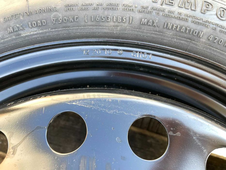 17 резервна джанта Патерица 5х120 Opel Insignia Maxxis 125/70/17