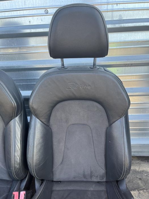 Кожен рекаро салон алкантара за Audi A5 8T Cabrio Кабрио номер 18