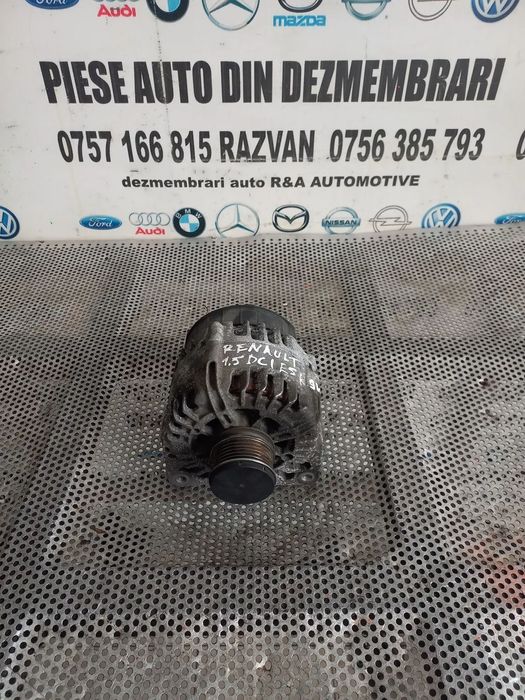 Alternator Dacia Renault Nissan 1.5 Dci Euro 5 Motor K9K Duster Dokker Stepway Logan Megane 3 Qashq