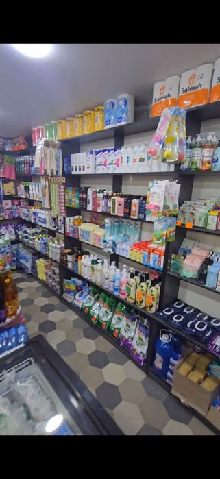 Магазин услуг стеллаж жуда мустахкам жами 22 метр