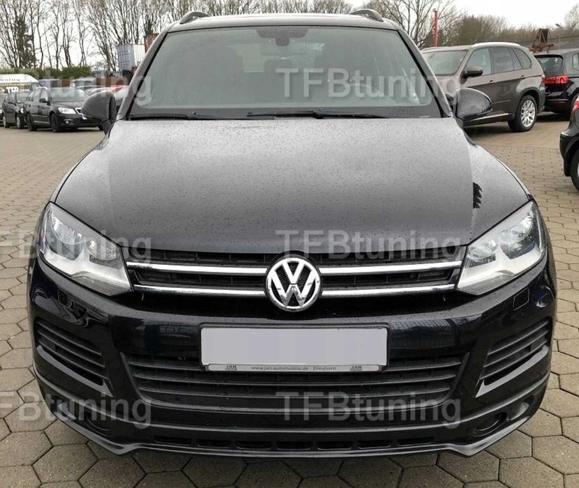 Prelungire spoiler tuning sport bara fata VW Touareg 7P5 Rline Off Road