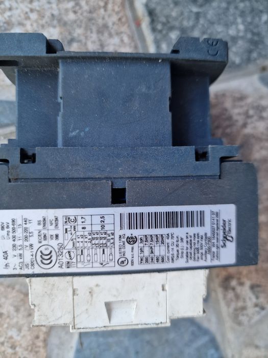 Contactor 40A/400V Schneider Electric