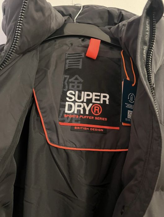 Geaca puffer longline Superdry