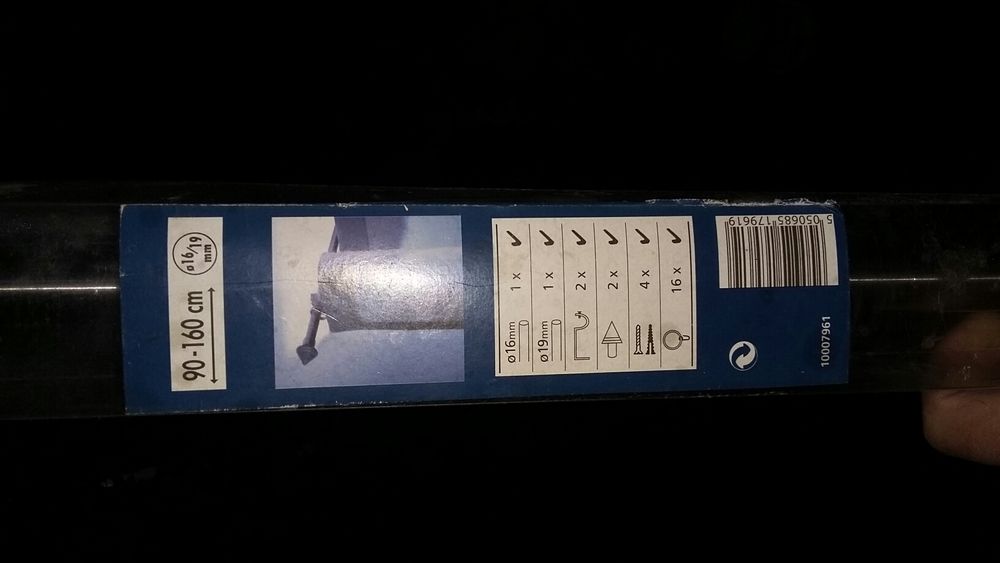 Galerie din inox pentru perdea