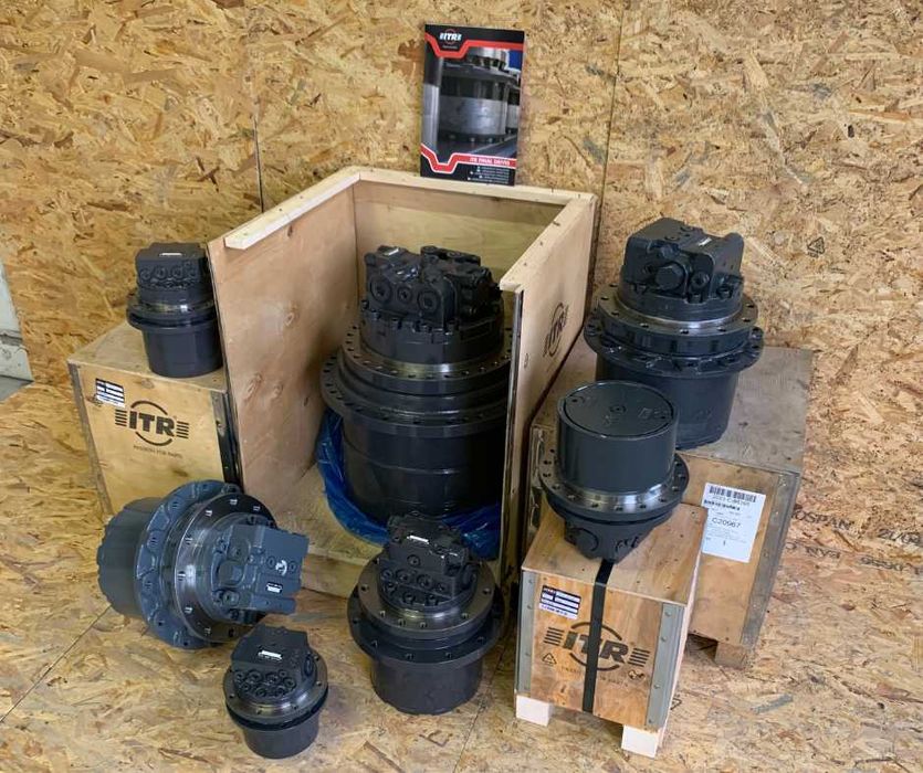 Transmisii finale pentru utilaje de construcții șenilate