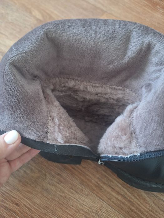 Зимние сапоги  очень теплые