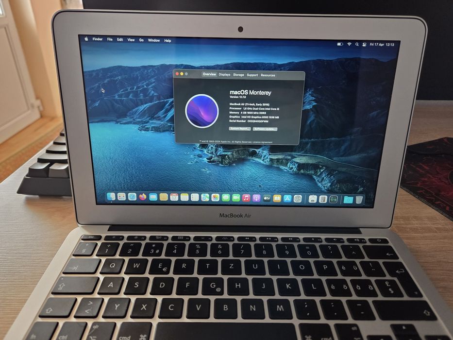 Macbook Air 11 inches 2015 i5 4gb Ram 128gb Ssd Teius • OLX.ro