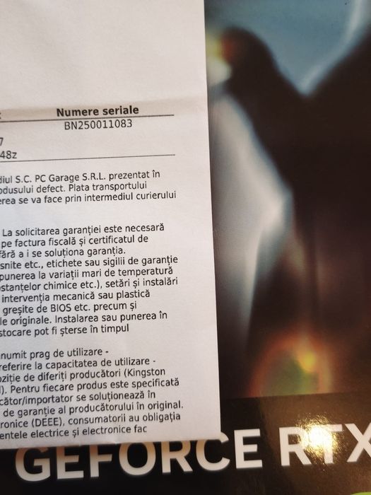 Rtx 5060 8GB GDDR7 Sigilata