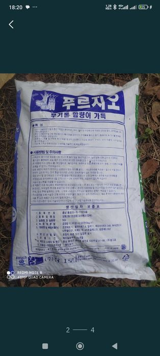 Корейская грунт земля