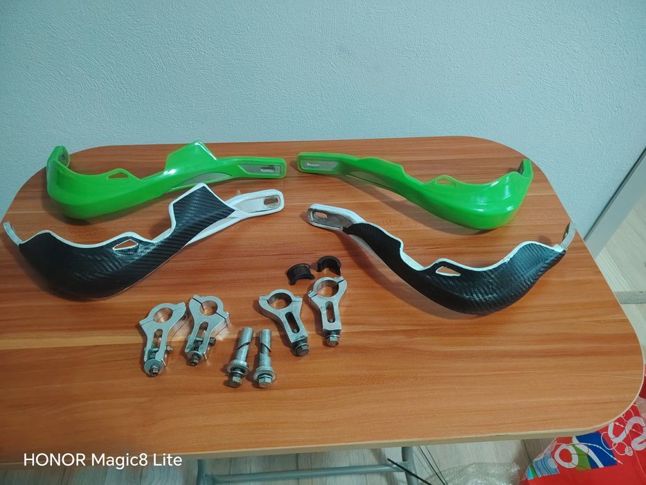 Handguarduri motocicletă Enduro, Cross, ATV . Protecții manete KTM. Kawasaki